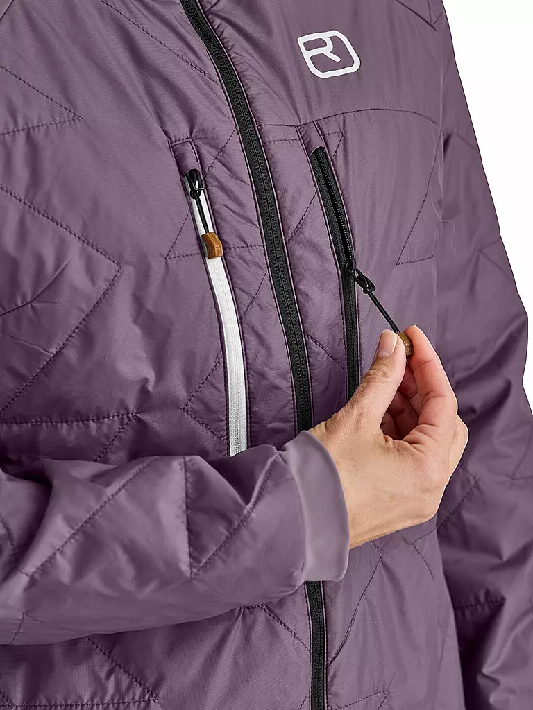 ORTOVOX | Veste isolante femme Piz Boé Swisswool à capuche | Baie