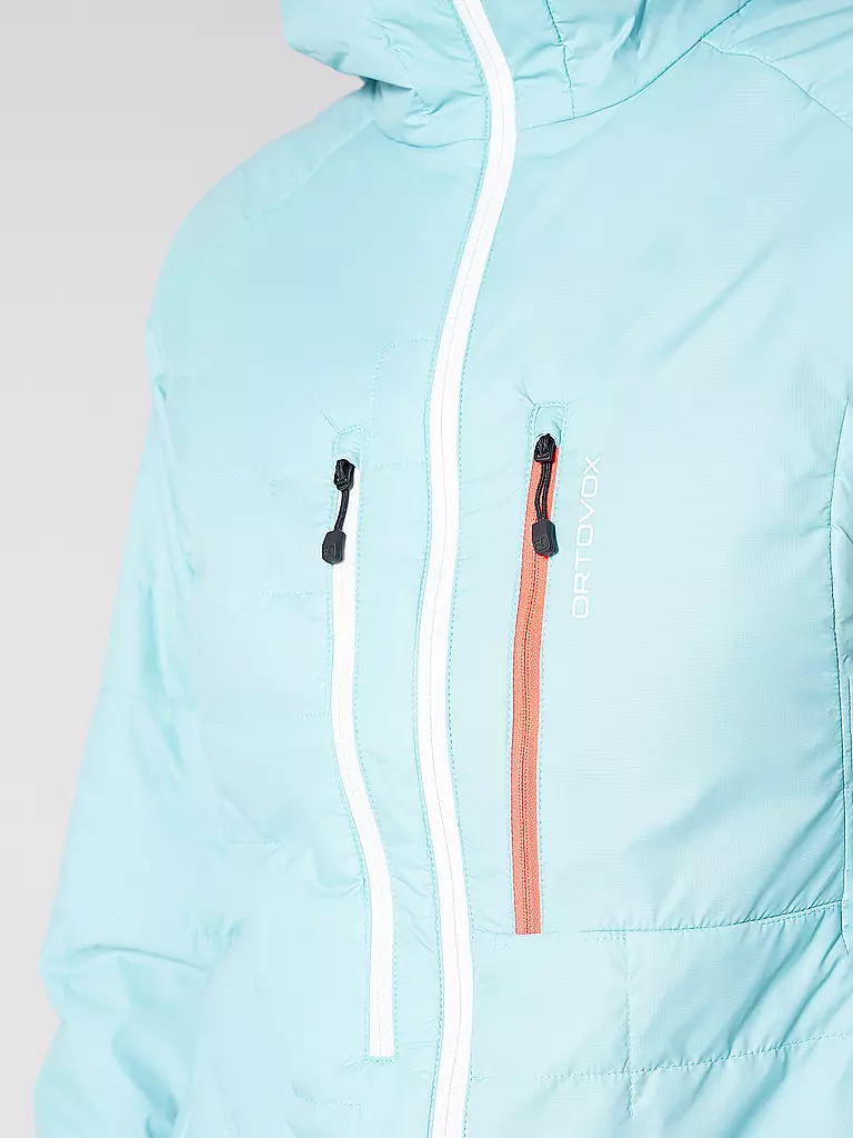 ORTOVOX | Veste isolante femme SWISSWOOL PIZ BOÈ | Turquoise