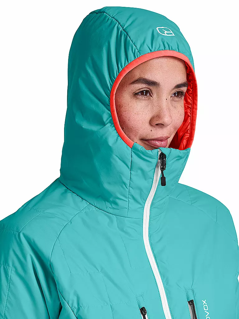 ORTOVOX | Veste isolante femme SWISSWOOL PIZ BOÈ | Turquoise