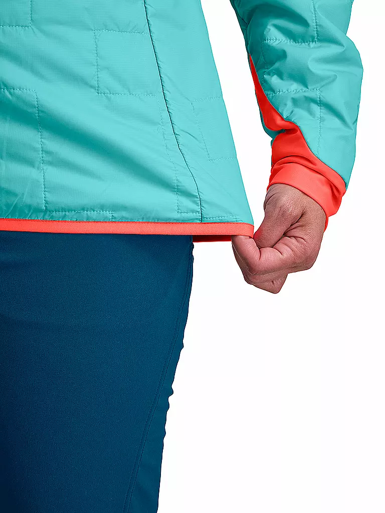 ORTOVOX | Veste isolante femme SWISSWOOL PIZ BOÈ | Turquoise