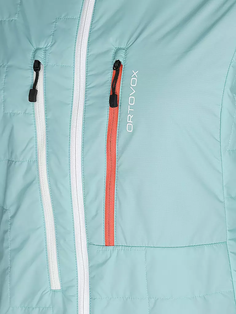 ORTOVOX | Veste isolante femme SWISSWOOL PIZ BOÈ | Turquoise