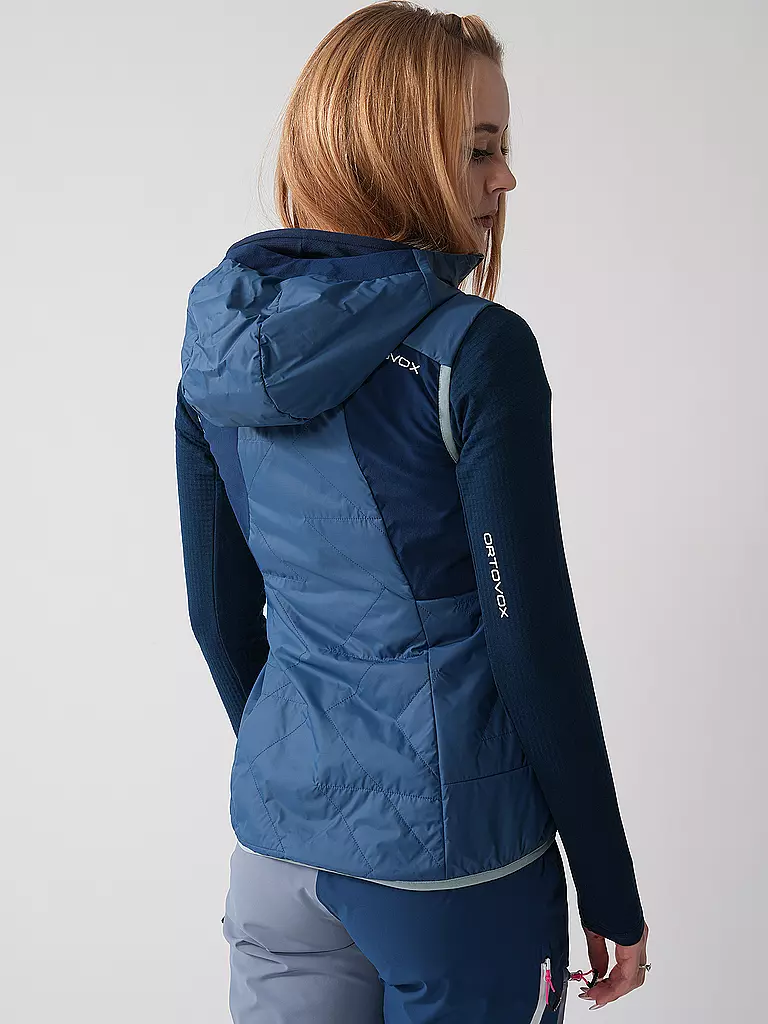 ORTOVOX | Veste isolante pour femme Swisswool Piz Boè à capuche |