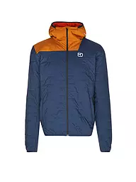 ORTOVOX | Veste isolante pour homme Piz Badus SW à capuche | Bleu foncé
