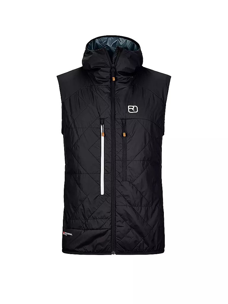 ORTOVOX | Veste isolante pour homme Piz Boé Swisswool | Noir