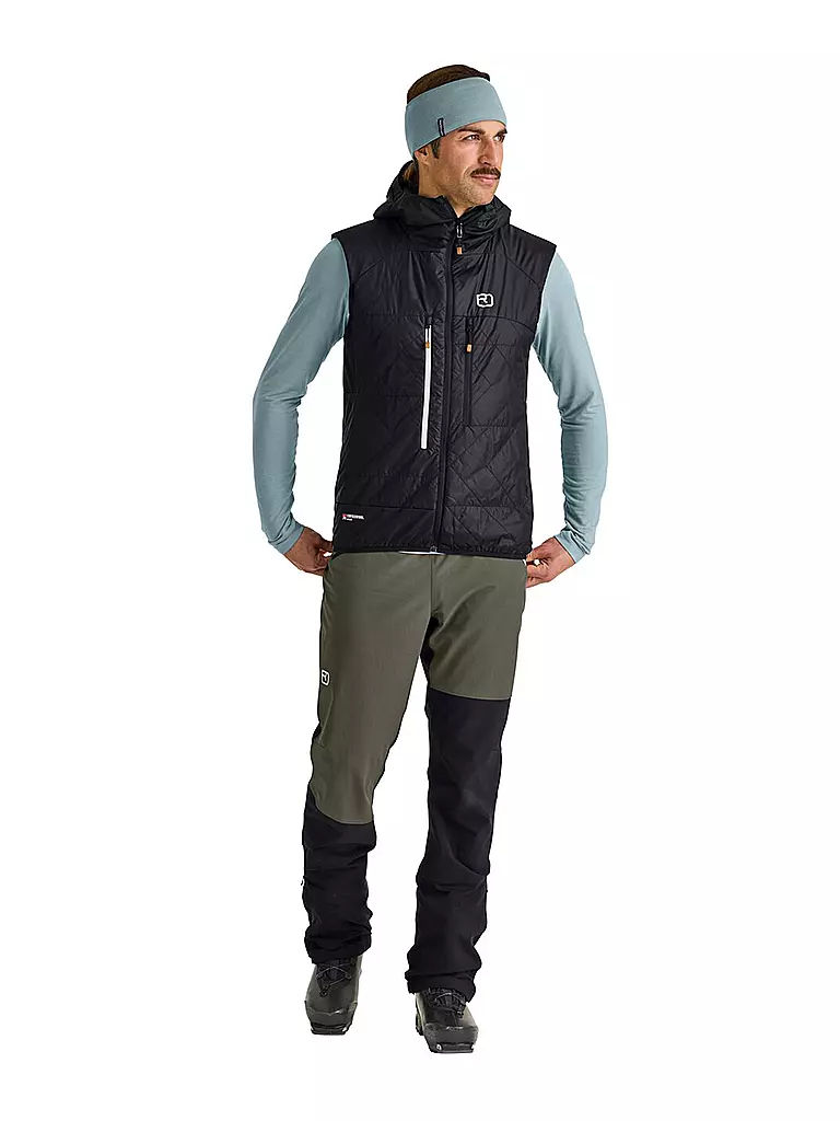 ORTOVOX | Veste isolante pour homme Piz Boé Swisswool | Noir