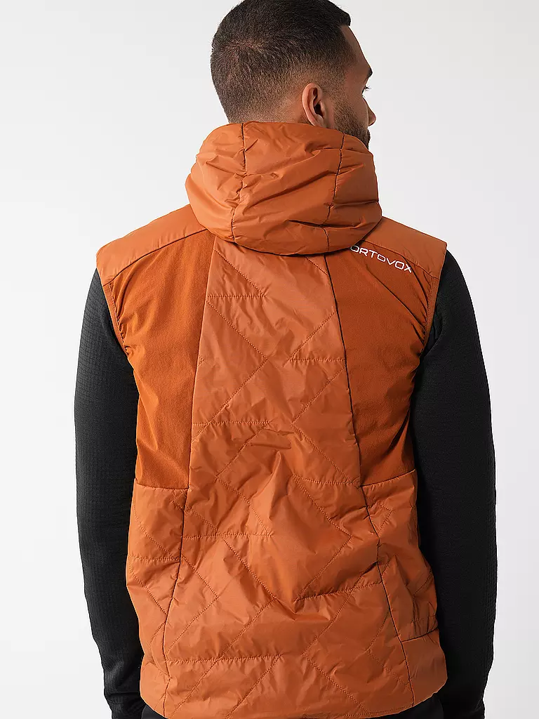 ORTOVOX | Veste isolante pour homme Piz Boé Swisswool | Camel