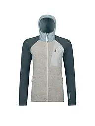 ORTOVOX | Veste polaire à capuche Classic Knit pour femmes | Pétrole