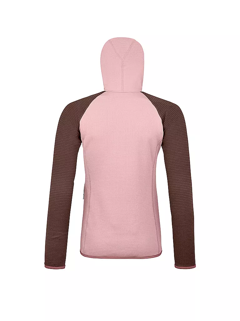 ORTOVOX | Veste polaire à capuche Classic Knit pour femmes | Rose