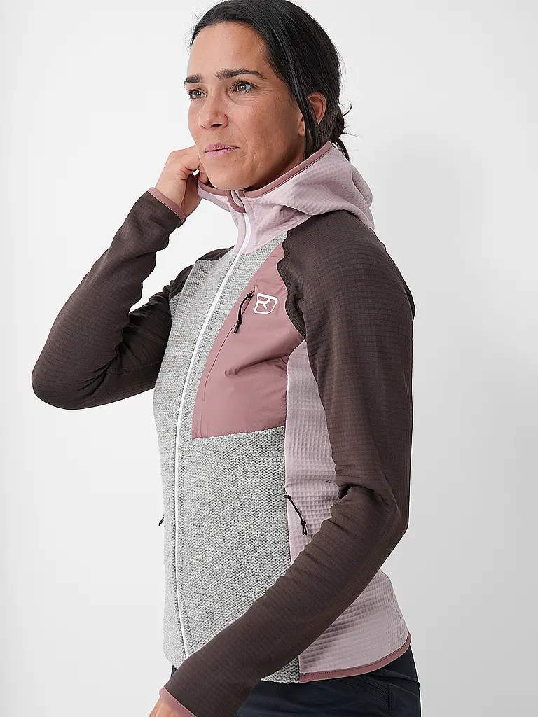ORTOVOX | Veste polaire à capuche Classic Knit pour femmes |