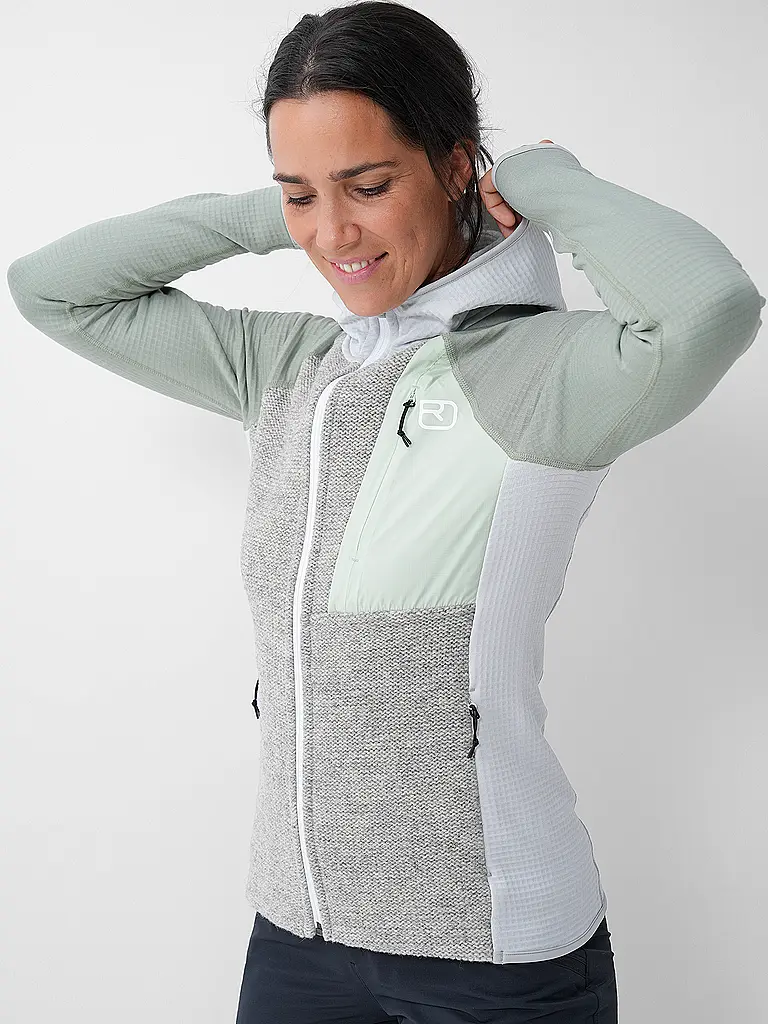 ORTOVOX | Veste polaire à capuche Classic Knit pour femmes |