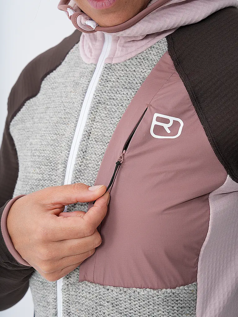 ORTOVOX | Veste polaire à capuche Classic Knit pour femmes |