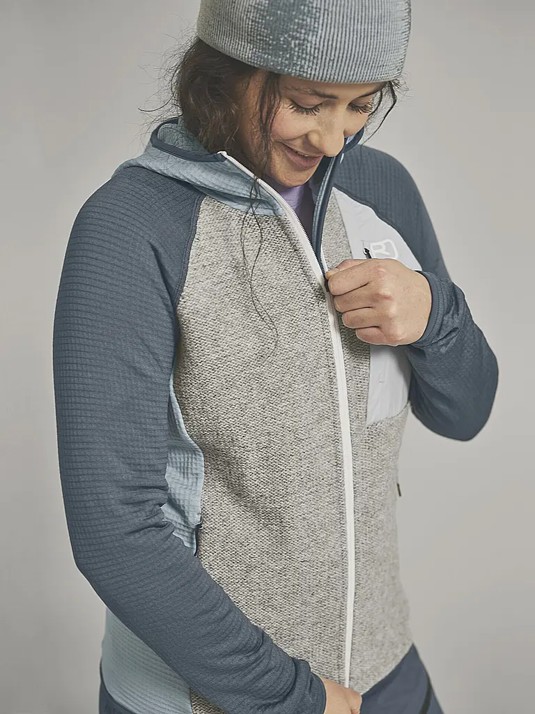 ORTOVOX | Veste polaire à capuche Classic Knit pour femmes |