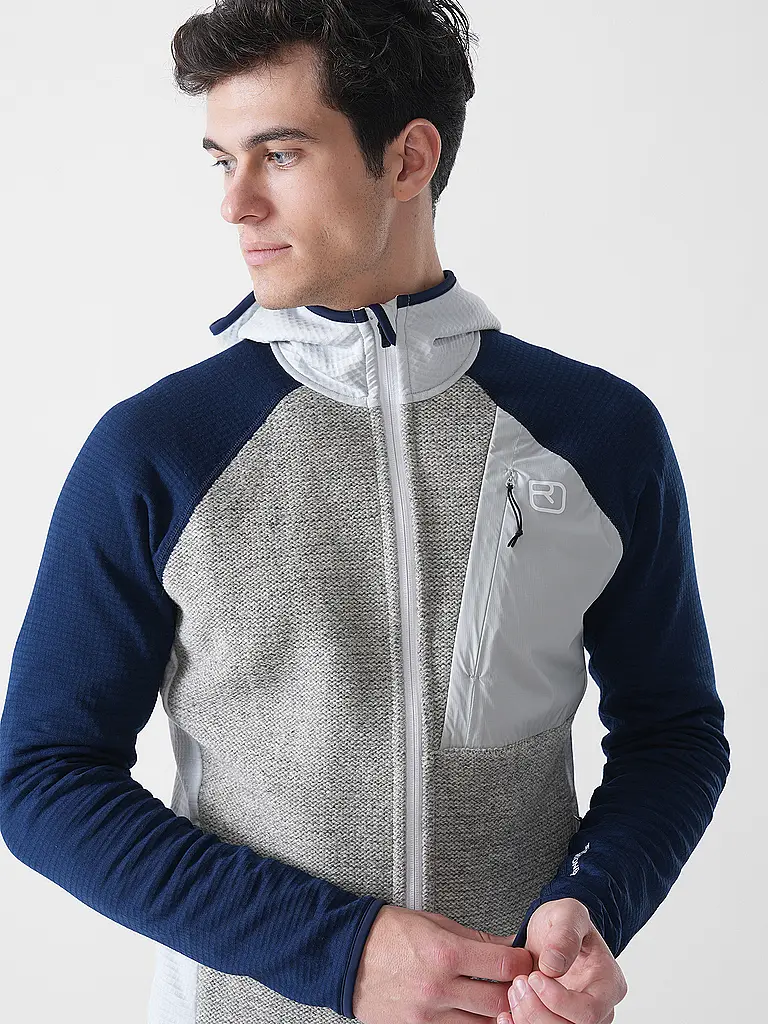 ORTOVOX | Veste polaire à capuche Classic Knit pour homme | 