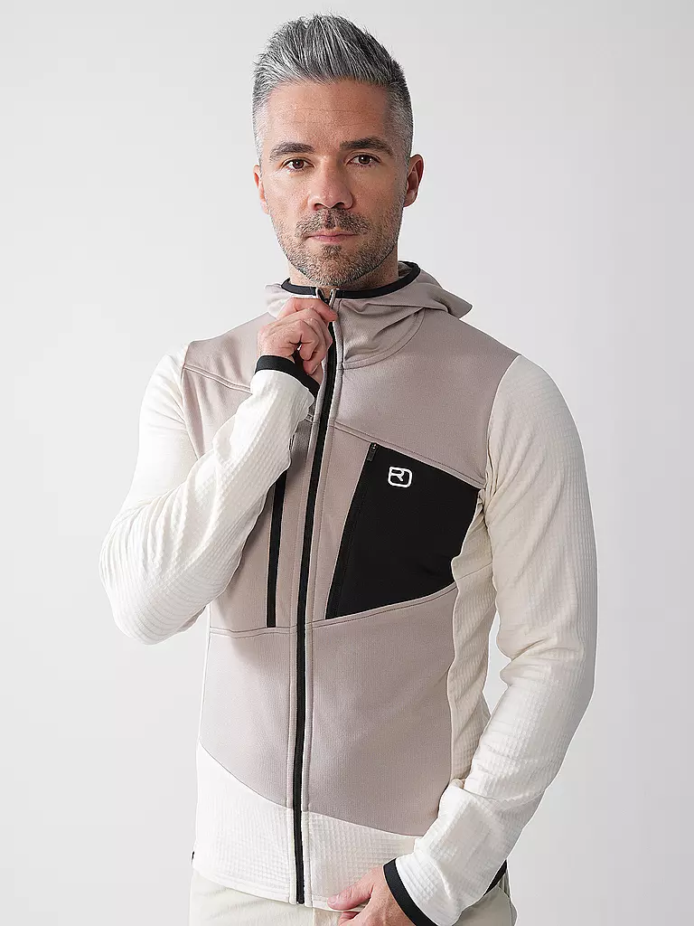 ORTOVOX | Veste polaire à capuche Grid pour homme |