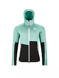 ORTOVOX | Veste polaire à capuche RIB pour femmes | Menthe