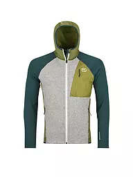 ORTOVOX | Veste polaire homme Classic Knit Hoodie | Olive