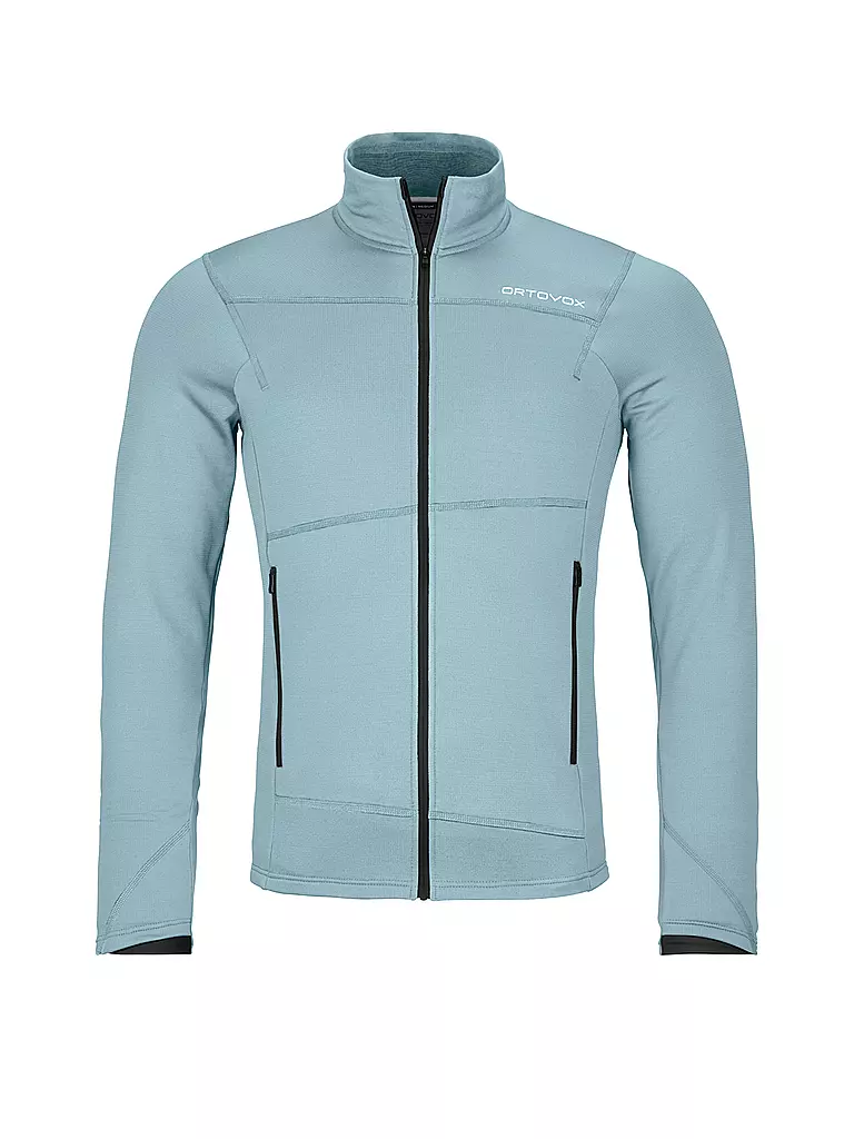ORTOVOX | Veste polaire légère pour homme | Bleu clair