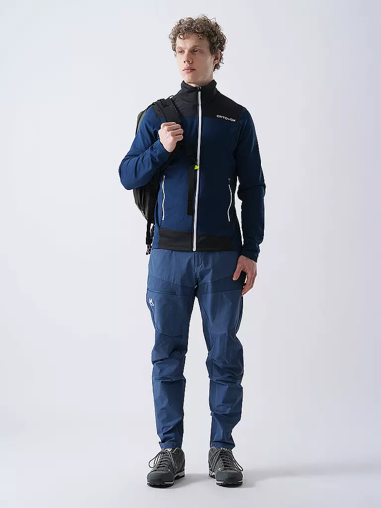 ORTOVOX | Veste polaire légère pour homme | Bleu foncé