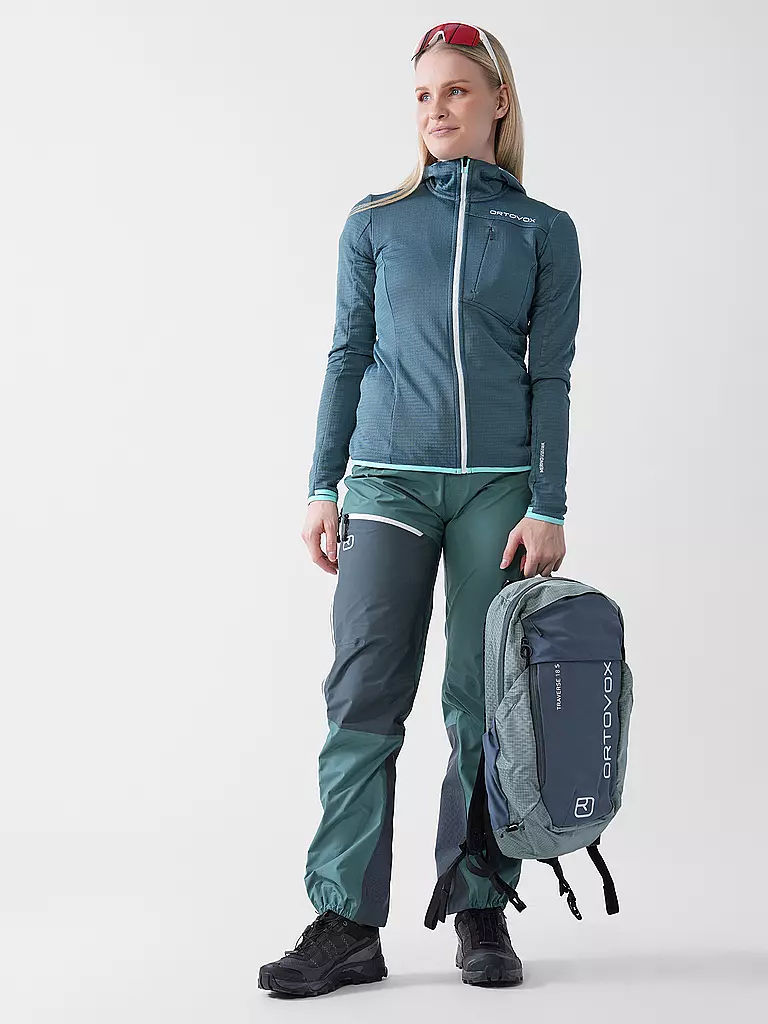 ORTOVOX | Veste polaire Light Grid pour femmes | Pétrole