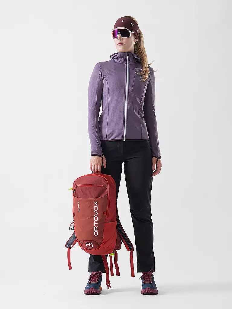 ORTOVOX | Veste polaire Light Grid pour femmes | Lilas