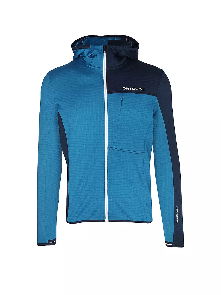 ORTOVOX | Veste polaire Light Grid pour homme | Bleu