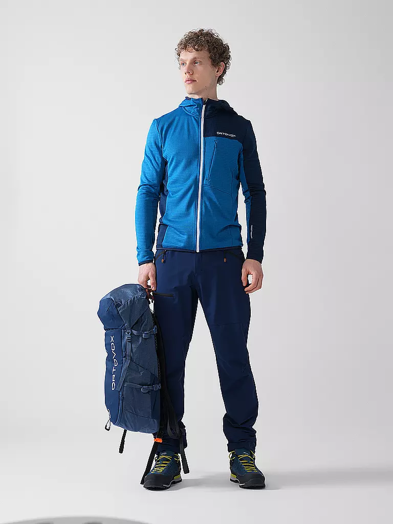 ORTOVOX | Veste polaire Light Grid pour homme | Bleu