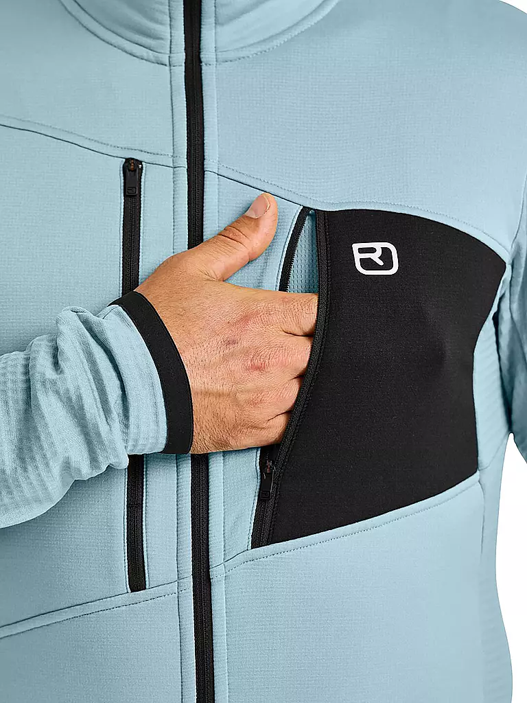 ORTOVOX | Veste polaire quadrillée pour homme | 