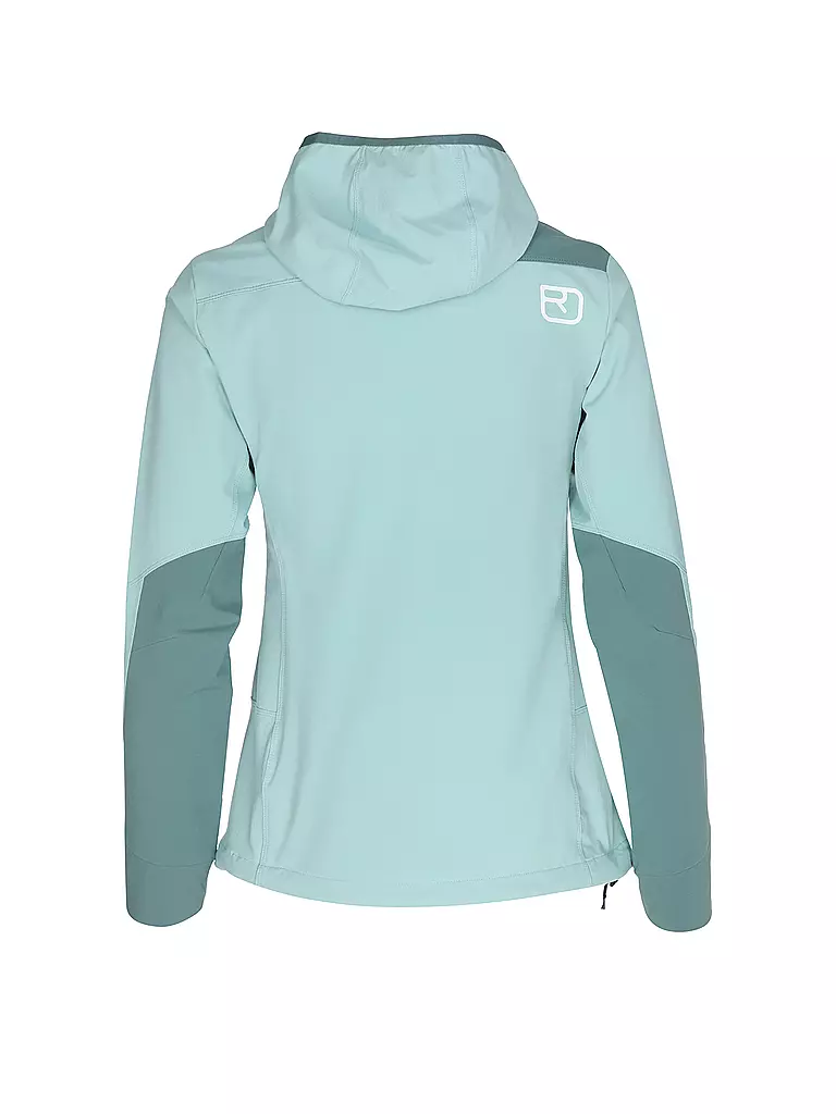 ORTOVOX | Veste softshell à capuche Pala pour femmes | Menthe