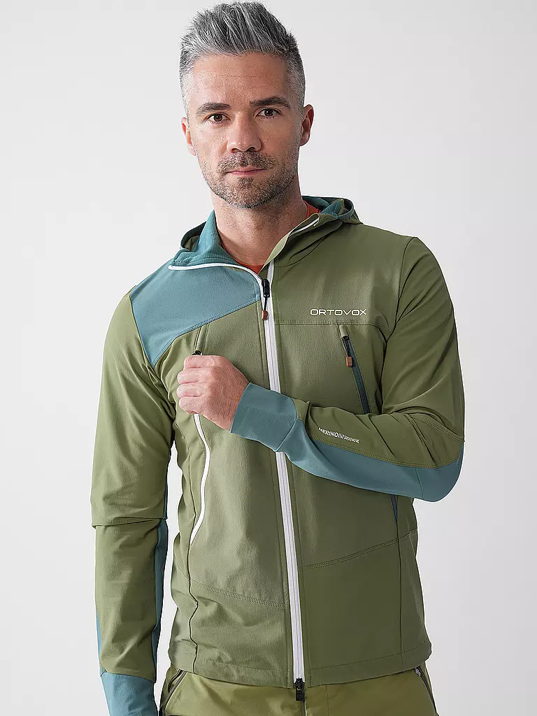 ORTOVOX | Veste softshell à capuche Pala pour homme |