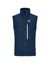 ORTOVOX | Veste Softshell de randonnée pour homme Punta Berrino | Bleu foncé