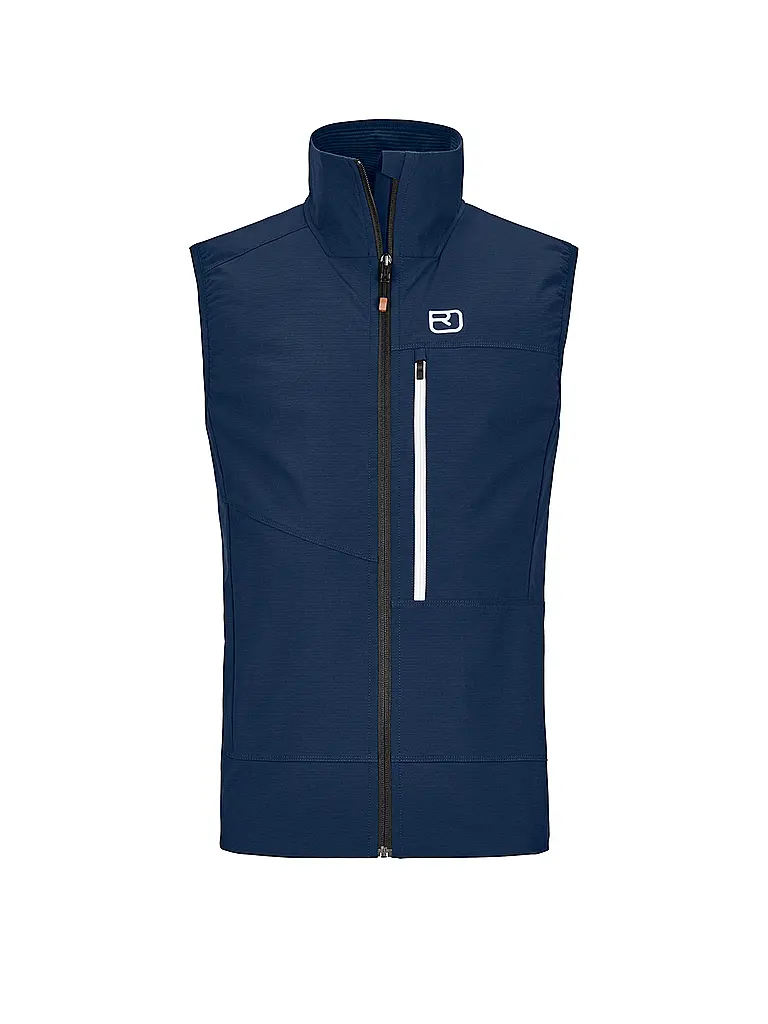 ORTOVOX | Veste Softshell de randonnée pour homme Punta Berrino | Bleu foncé
