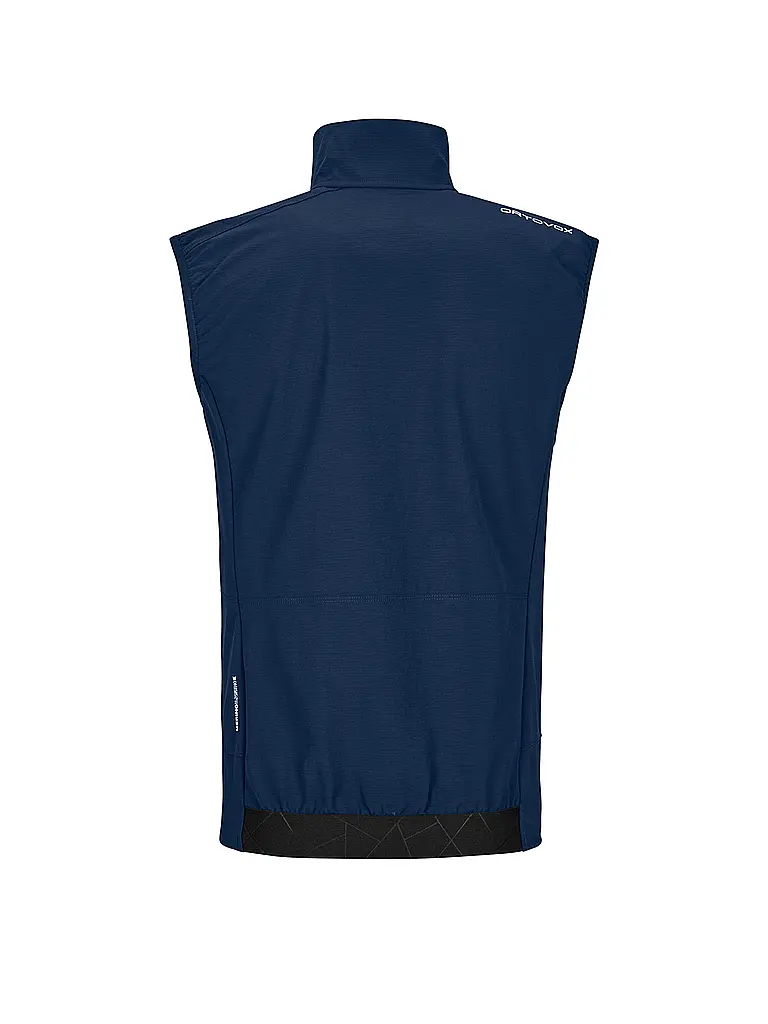ORTOVOX | Veste Softshell de randonnée pour homme Punta Berrino | Bleu foncé