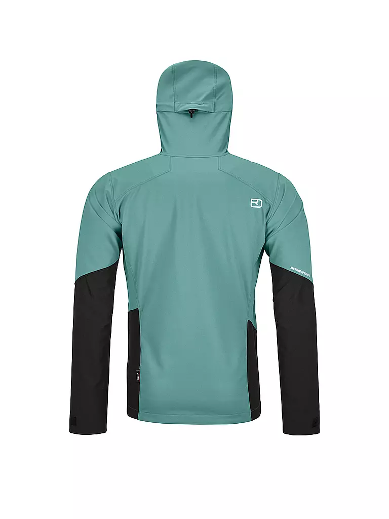 ORTOVOX | Veste softshell de randonnée pour hommes Westalpen à capuche |