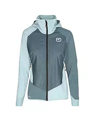 ORTOVOX | Veste softshell femme Col Becchei à capuche | Bleu clair