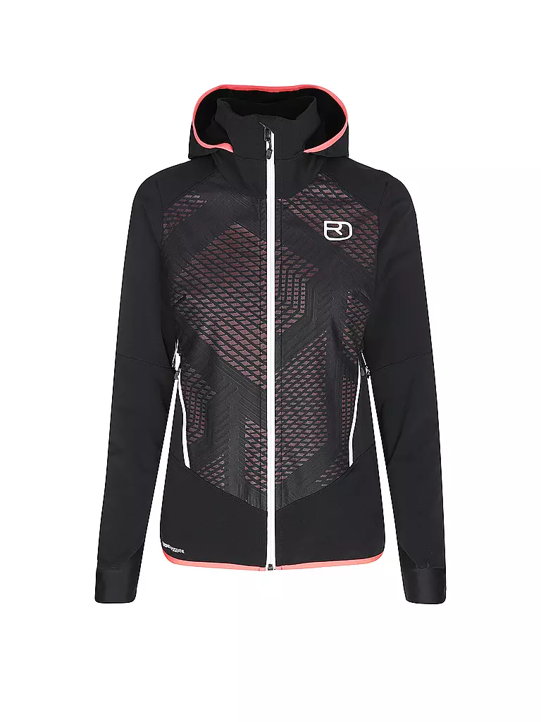 ORTOVOX | Veste softshell femme Col Becchei à capuche | Noir