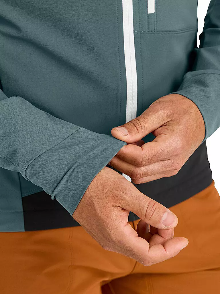 ORTOVOX | Veste softshell homme Pala Hoodie Light | Pétrole