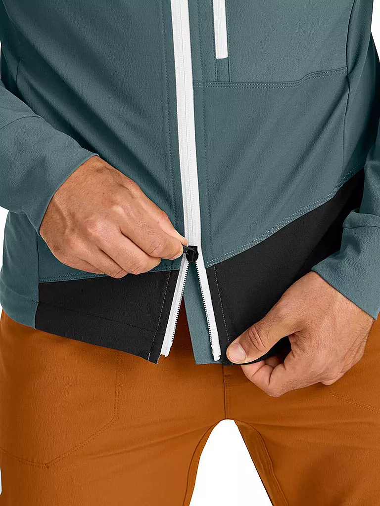 ORTOVOX | Veste softshell homme Pala Hoodie Light | Pétrole