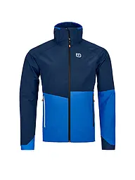 ORTOVOX | Veste Softshell Homme Punta Berrino Hoodiie | Bleu foncé