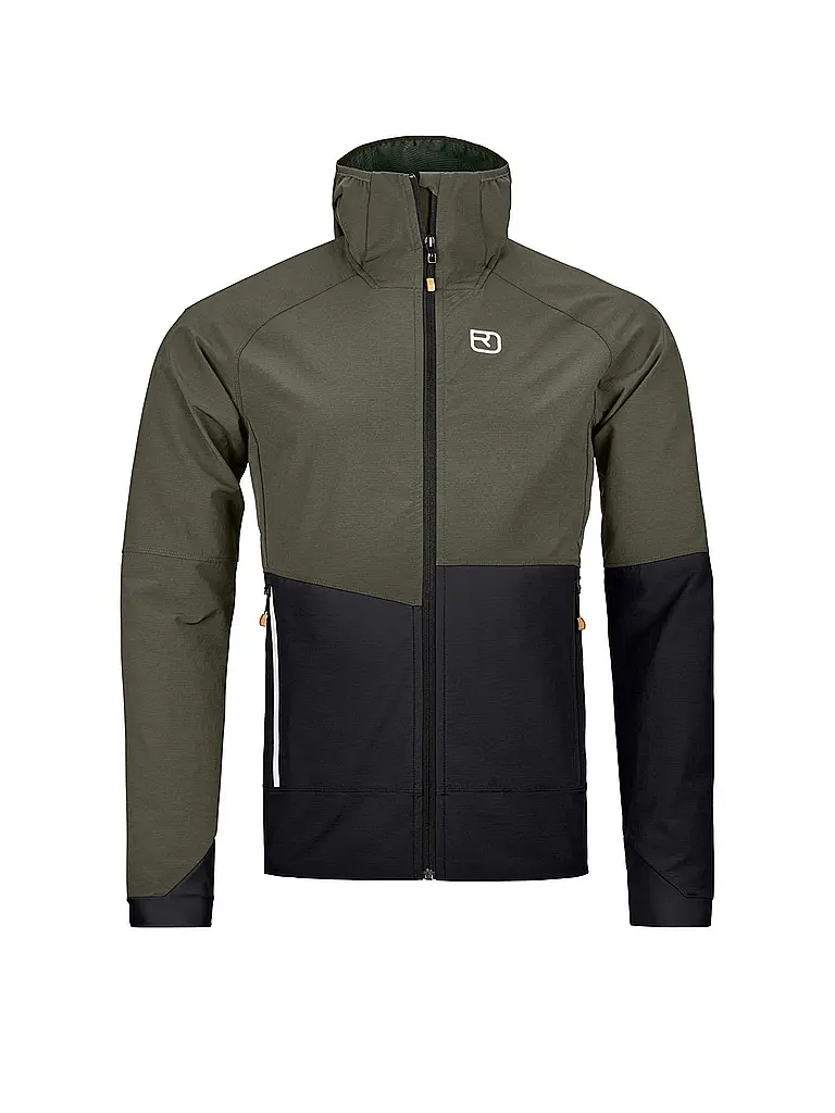 ORTOVOX | Veste softshell homme Punta Berrino Hoodiie | Olive