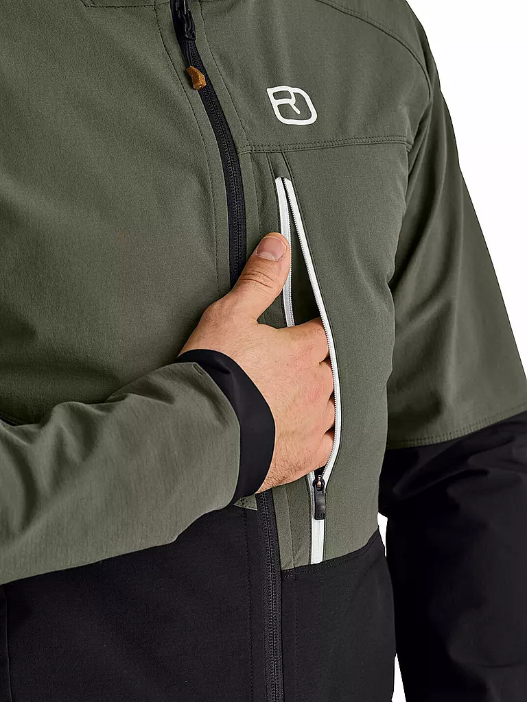 ORTOVOX | Veste softshell homme Punta Berrino | Olive