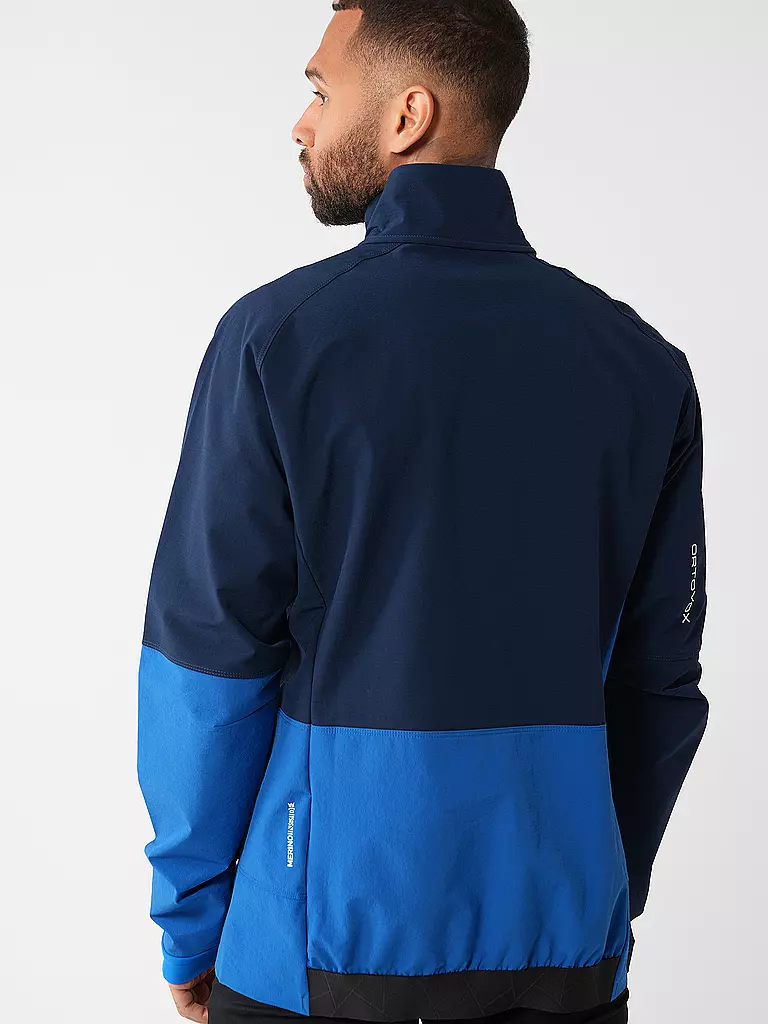 ORTOVOX | Veste softshell Punta Berrino pour homme | Bleu foncé