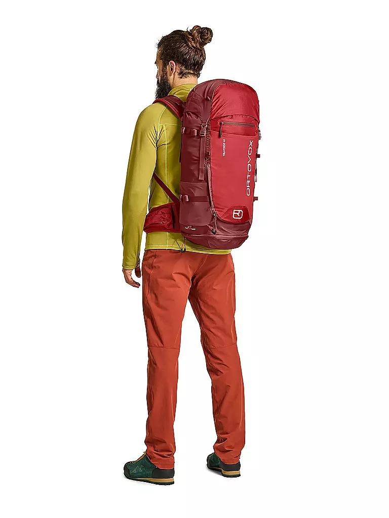 ORTOVOX | Wanderrucksack Traverse 40 | Rouge foncé