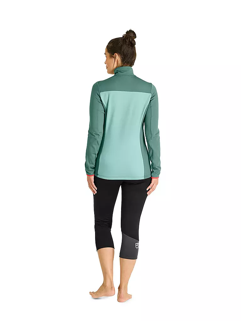 ORTOVOX | Zipshirt fonctionnel en polaire léger pour femmes |