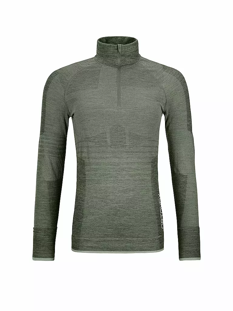 ORTOVOX | Zipshirt fonctionnel femme 230 Competition | Vert foncé