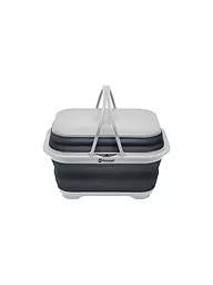 OUTWELL | Lavabo de camping avec poignée et couvercle Collaps | Bleu foncé