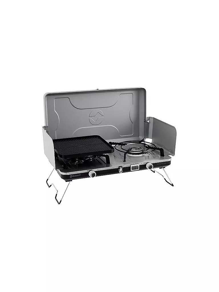 OUTWELL | Réchaud à gaz Merapi Pro Duo Deluxe | Argent