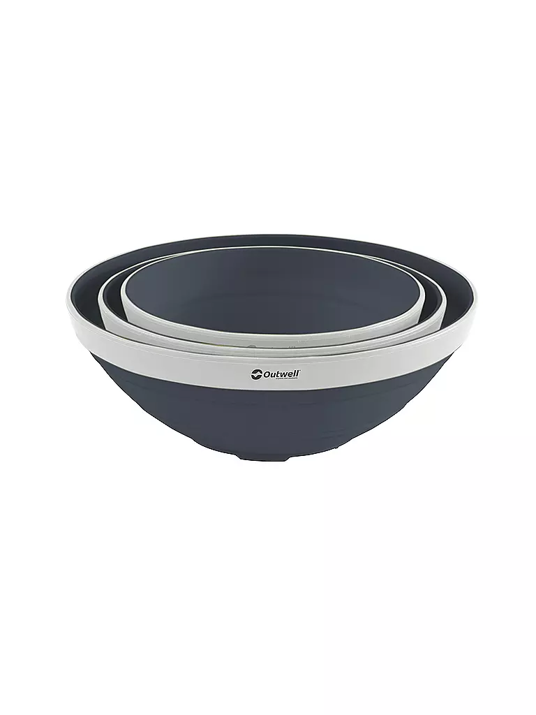 OUTWELL | Set de bols de camping Collaps | Bleu foncé