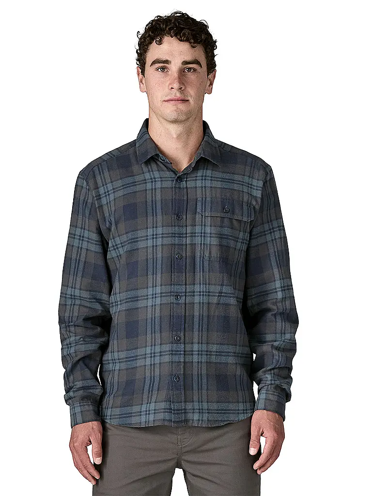 PATAGONIA | Chemise Homme Cotton in Conversion Lightweight Fjord Flannel | Bleu foncé
