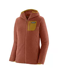 PATAGONIA | Damen Fleecejacke R1® Air Full-Zip Hoody | Cuivre