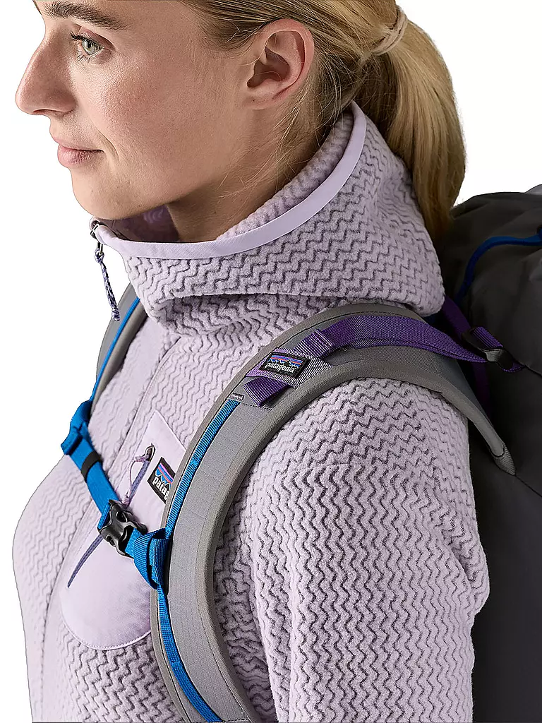 PATAGONIA | Damen Fleecejacke R1® Air Full-Zip Hoody | Lilas